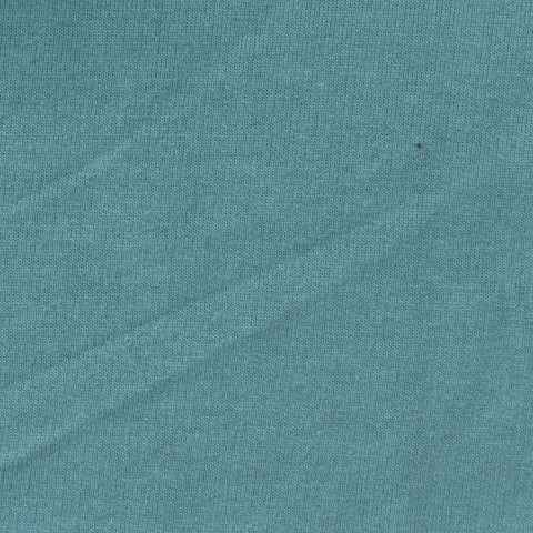 Cotton Polyester French Terry Fabric, 245 gsm, 170 cm — Blue