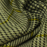 Black Plaid Jacquard, Polyester — photo 3