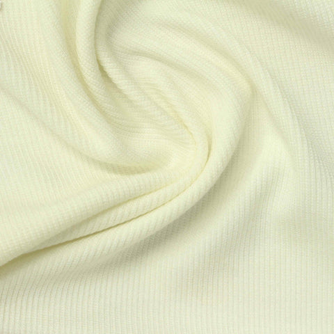Modal Stretch Rib Knit Fabric, 290 gsm, 110 cm — Khaki