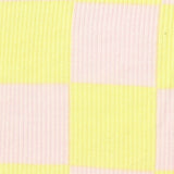 Soft Pink Abstract Rib Knit, Viscose — photo 3