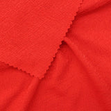Polyester Cotton Knit Fabric, 225 gsm — Red — photo 3