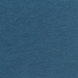 Cotton Polyester Stretch French Terry Fabric, 270 gsm, 180 cm — Blue — photo 3