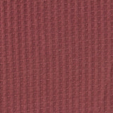 Polyester Viscose Stretch Waffle Knit Fabric, 170 gsm — Red — photo 3