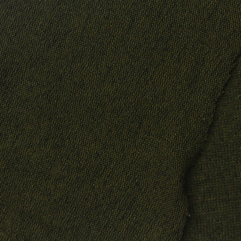 Dark Green Marl Jersey Knit, Viscose-Poly, 200 gsm