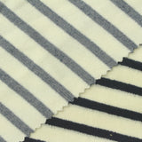Beige Stripes Velvet, Cotton-Poly — photo 3