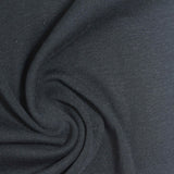 Cotton Stretch Rib Knit Fabric, 220 gsm, 170 cm — Navy — photo 3