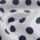 Navy Dots Jacquard, Polyester — photo 3