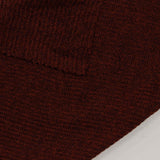 Red Marl Rib Knit, Polyester — photo 3