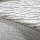 Grey Zebra Jacquard, Acrylic-Poly — photo 3