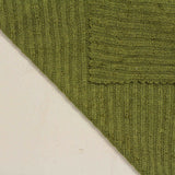 Green Marl Rib Knit, Viscose-Poly — photo 3