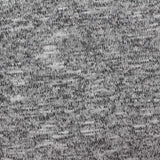 Black Marl Chunky Knit, Viscose-Poly — photo 3