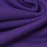 Cotton Polyester French Terry Fabric, 350 gsm, 185 cm — Purple — photo 3