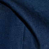 Cotton Denim Fabric, 150 cm — Navy — photo 3