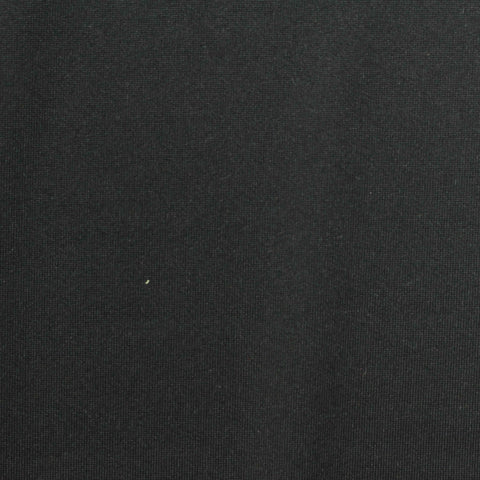 Polyester Stretch Jersey Knit Fabric, 180 gsm, 185 cm — Black