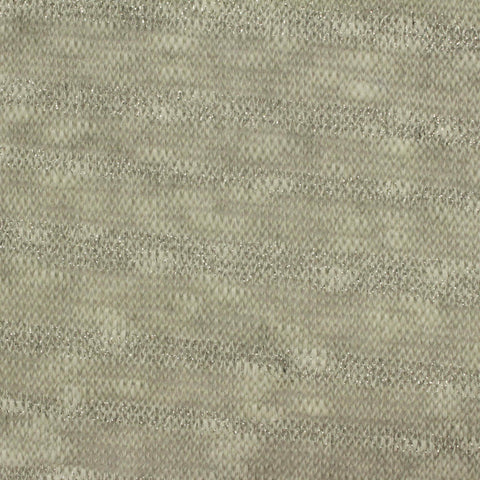 Silver Glitter-Stripe Chunky Knit
