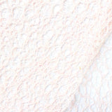 Pale Pink Floral Lace, Viscose-Nylon — photo 3