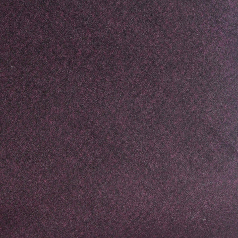 Dark Purple Marl Knit, Polyester, 470 gsm