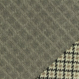 Black Houndstooth Jacquard, Polyester — photo 3