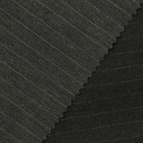 Light Grey Horizontal-Stripe Bengaline, Poly-Nylon — photo 3