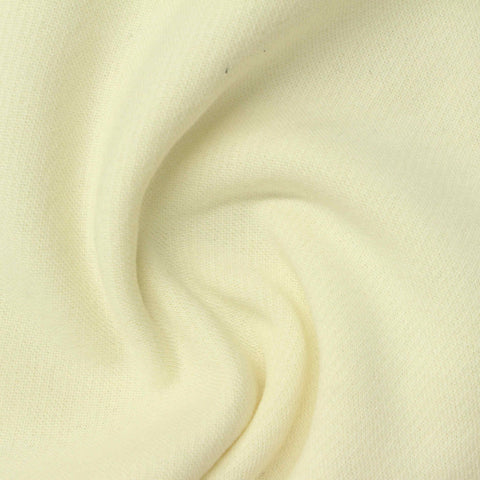 Brushed French Terry Fabric, 310 gsm, 175 cm — Yellow