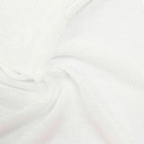 Viscose Stretch Chunky Knit Fabric, 145 gsm, 147 cm — White — photo 3
