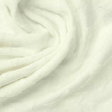 Cream Tone-on-Tone French Terry, Cotton-Poly — photo 3