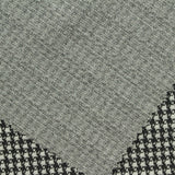 Black Houndstooth Jacquard, Polyester — photo 3