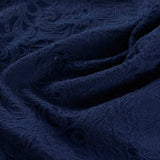 Navy Tone-on-Tone Jacquard, Cotton-Poly — photo 3