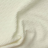 Off-White Tone-on-Tone Interlock Knit, Polyester — photo 3