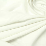 Polyester Stretch Jersey Knit Fabric, 230 gsm, 165 cm — White — photo 3