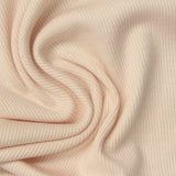 Acrylic Viscose Stretch Rib Knit Fabric, 338 gsm, 126 cm — Beige — photo 3