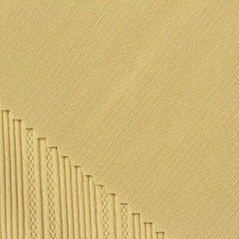Light Camel Textured-Stripe Rib Knit