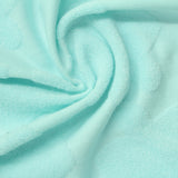 Light Blue Abstract-Cloud Jersey Knit, Poly-Cotton — photo 3