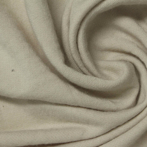 100% Polyester French Terry Fabric, 180 gsm, 175 cm — Khaki