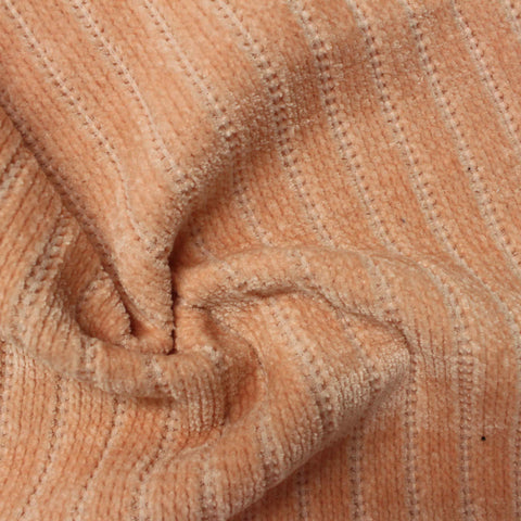 100% Polyester Knit Fabric, 335 gsm, 170 cm — Orange