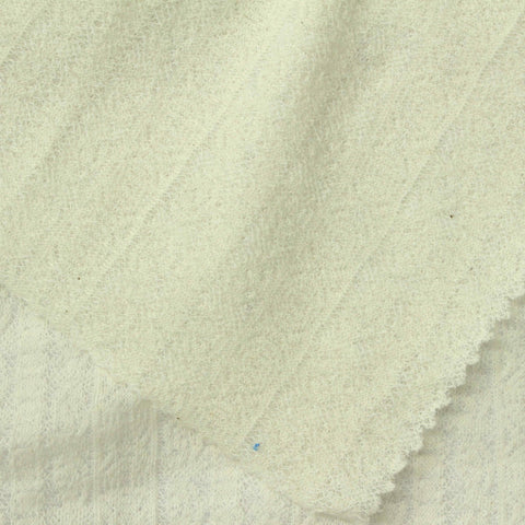 Yellow Vertical-Stripe Jacquard, Cotton-Poly