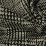 Black Houndstooth Jacquard, Poly-Viscose — photo 3