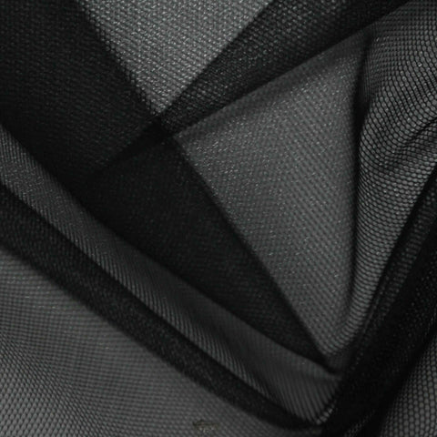 Mesh Fabric, 25 gsm, 155 cm — Black