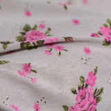 Pink Roses Knit, Polyester — photo 3