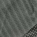 Light Grey Geometric Jersey Knit, Polyester — photo 3