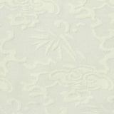 Cream Tone-on-Tone Floral Jacquard, Polyester — photo 3