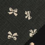 Printed 100% Polyester Woven Fabric, 150 gsm, 148 cm — Black — photo 3