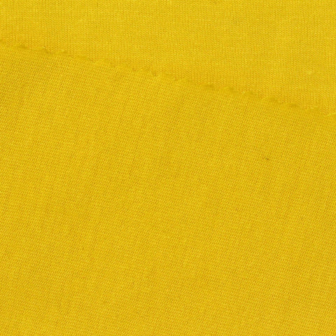 Polyester Viscose Jersey Knit Fabric, 180 gsm, 173 cm — Yellow