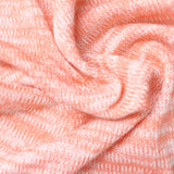 Peach Marl Chunky Knit, Viscose-Poly — photo 3
