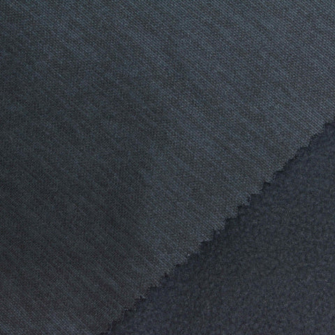 100% Polyester Fleece Fabric, 240 gsm, 165 cm — Navy