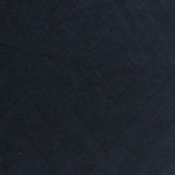 Navy Geometric-Diamond Pointelle Knit, Cotton — photo 3