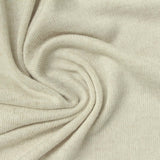 Brushed Viscose Polyester Stretch Chunky Knit Fabric, 220 gsm, 155 cm — Beige — photo 3
