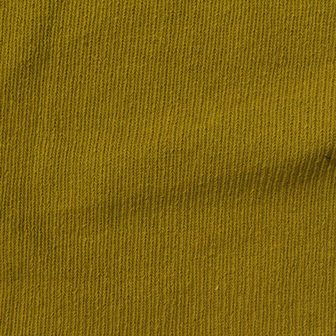 Cotton Stretch Rib Knit Fabric, 180 gsm, 155 cm — Khaki