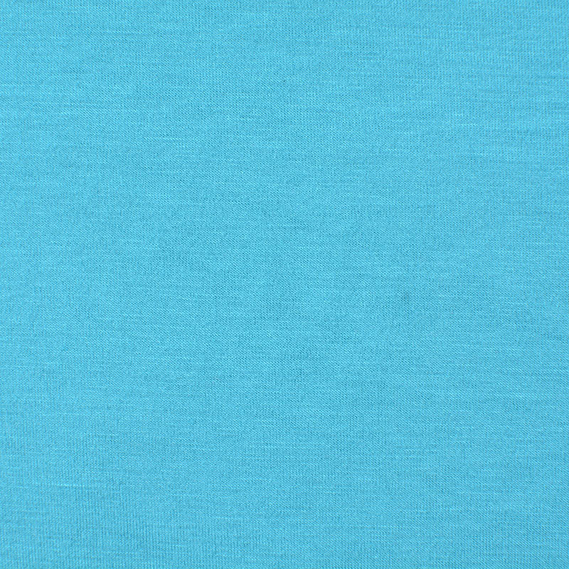 Viscose Stretch Jersey Knit Fabric, 206 gsm, 165 cm — Blue