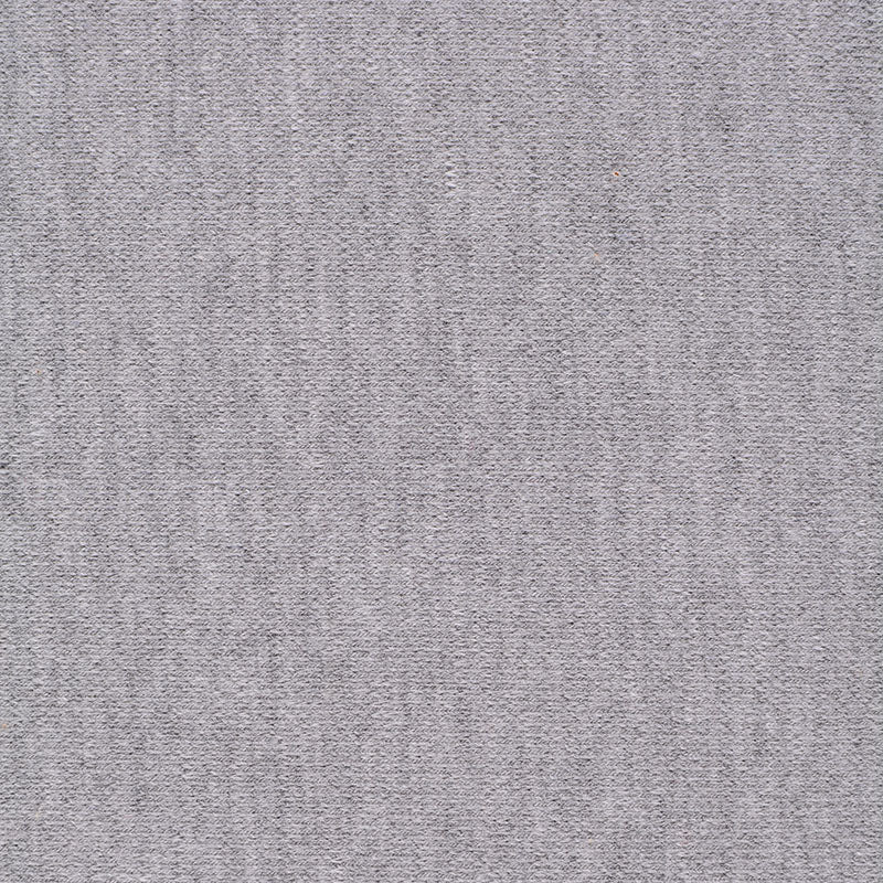 Grey Heathered-Marl Jersey Knit, Cotton-Poly